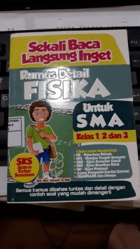 Sekali Baca Rumus Detail Fisika Untuk SMA Kelas 1,2,3