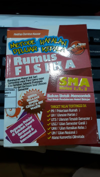 Image of Metode HAFALAN Diluar Kepala Rumus Fisika SMA Kelas 1,2,3