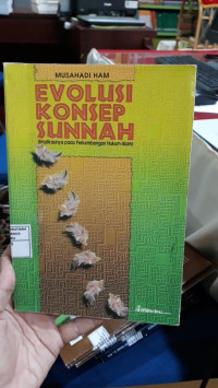 Evolusi Konsep Sunnah