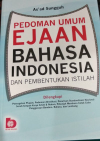 Image of Pedoman umum ejaan istilah